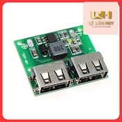 Mô - Đun Sạc Pin 2 Cổng Usb Hạ Điện Thế Dc - Dc 9V 12V 24V Xuống 5V 3A0Mô - Đun Sạc Pin 2 Cổng Usb Hạ Điện Thế