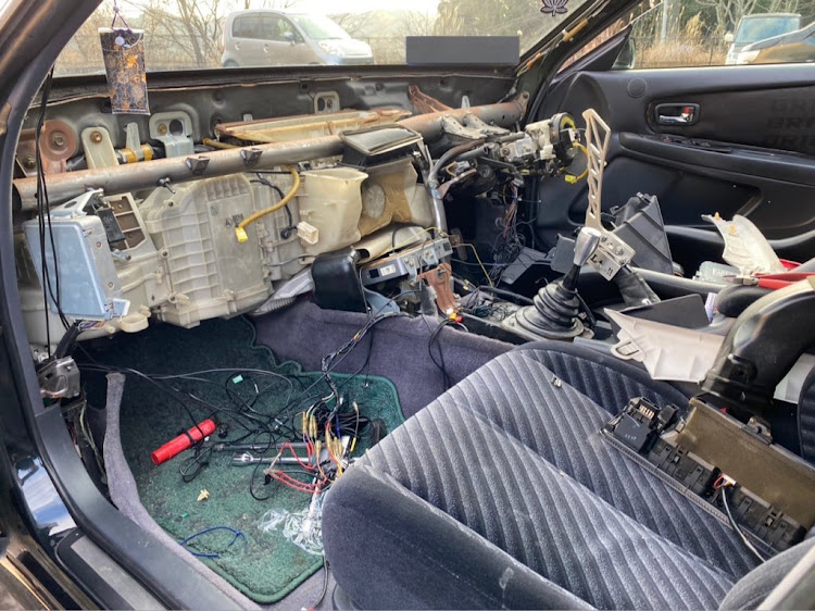 チェイサーのダッシュボード交換・染めQに関するカスタム事例の投稿画像4枚目