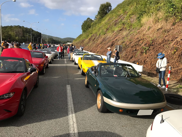 ロードスターのロードスター30周年ミーティング・三次テストコース・ただいまに関するカスタム事例の投稿画像1枚目