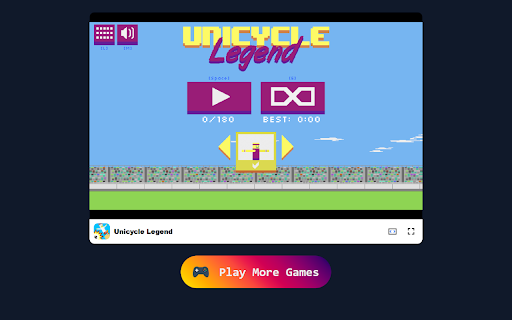 Unicycle Legend Game - Master balance and conquer obstacle-filled levels!