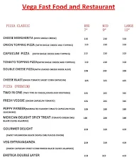 Vega Fast Food And Restaurant menu 1