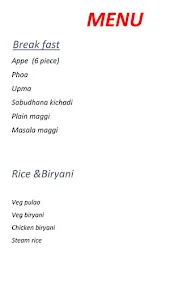 Banjaras Homely Kitchen menu 2