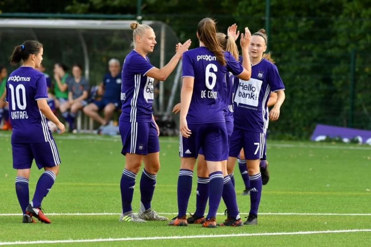 Les filles d'Anderlecht ont un nouveau sponsor principal