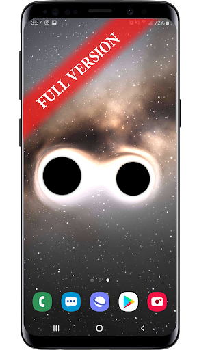 Screenshot Black Hole 3D Live Wallpaper