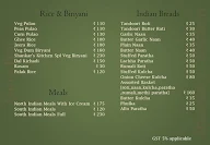 Shankars Kitchen menu 5