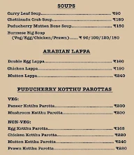 Parotta Gully menu 3