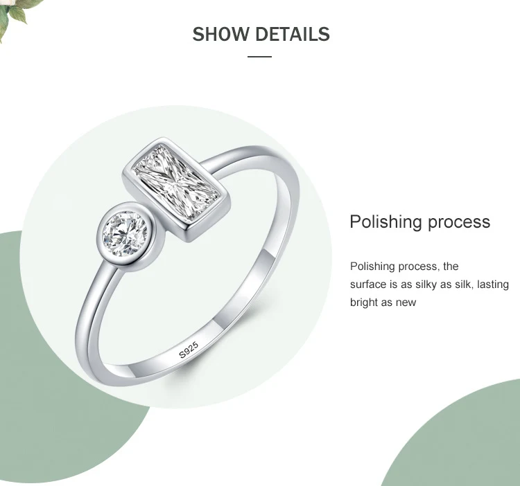 Damesring van S925 zilver, simpel design met bijzondere interesse. Perfect voor dagelijks gebruik en speciale gelegenheden, elegant sieraad.