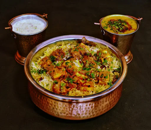 Paneer Dum Biryani Combo