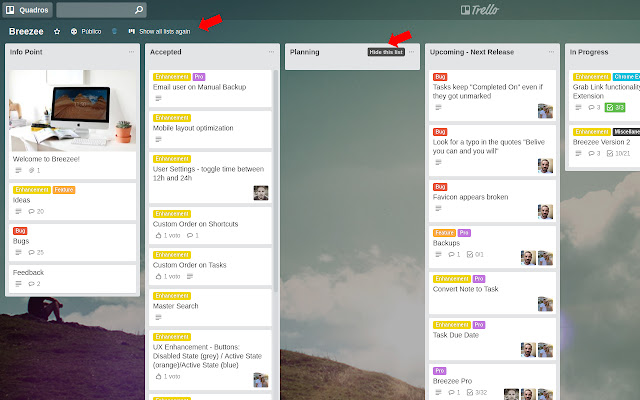 Trello Flow chrome extension