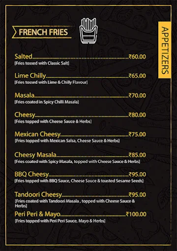 Meltyway menu 