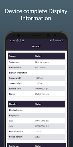 Mobile System Info - Device Info
