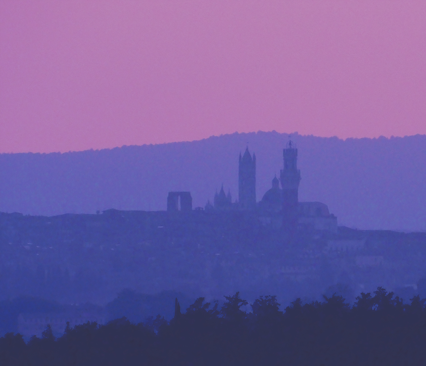 Orizzonte all'ora blu di Roni