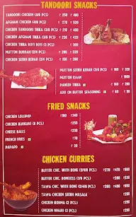 Nazeer Foods menu 1