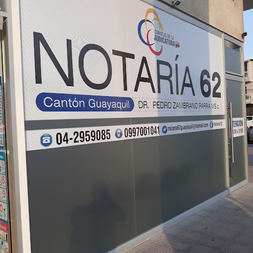 Notaria 62 de Guayaquil - Guayaquil