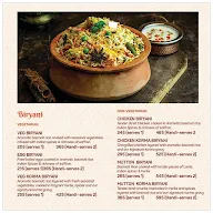 Mughal Affair menu 4