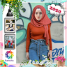 Style Hijab Jeans Fashion Make icon