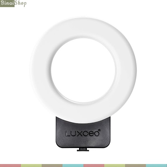 Luxceo P01 Ring Light - Đèn Led Dạng Vòng Hỗ Trợ Quay Phim Chụp Hình Làm Youtube, Tik Tok, Review, Studio - Hàng Chính Hãng