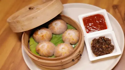 Thai Style Chicken Dumpling (Steamed)