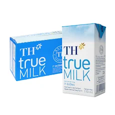 Thùng 48 Hộp Sữa Tươi Tiệt Trùng Ít Đường TH True Milk 110ml