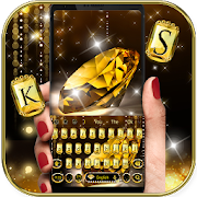 Diamond Gold Keyboard Theme  Icon