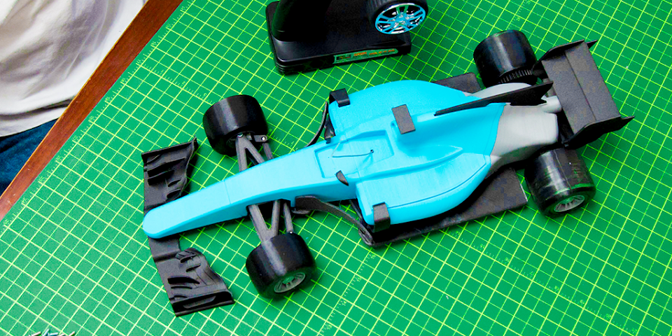 How To: 3D Print and Build an F1 RC Car