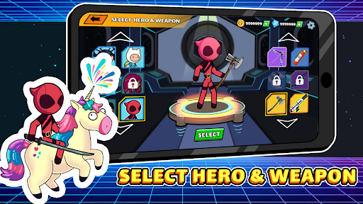 Hero Stickman - Fighting Game