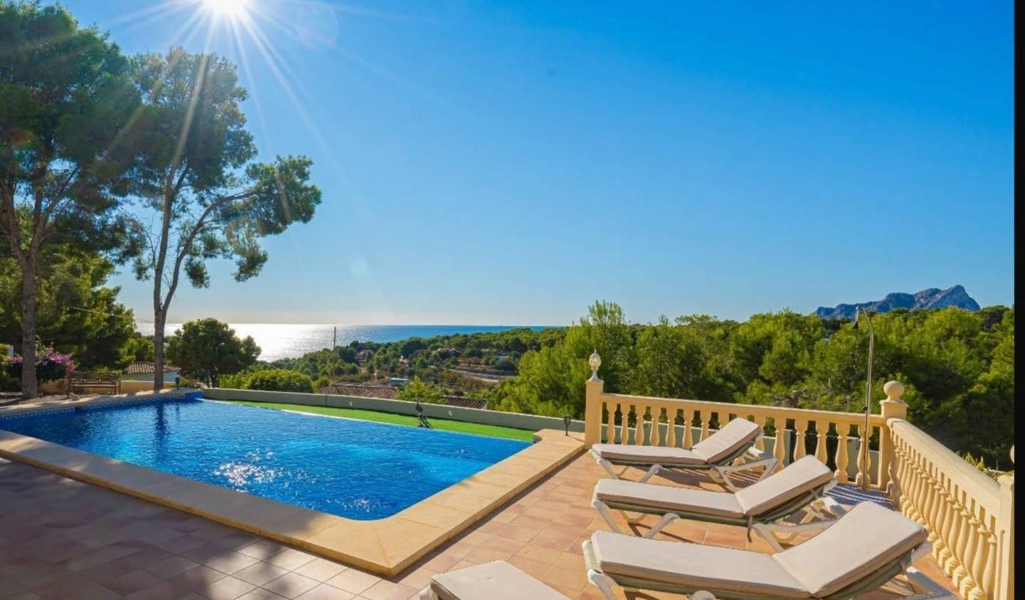 Villa avec piscine et terrasse Benissa