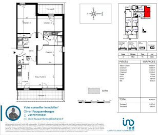 appartement à Tours (37)