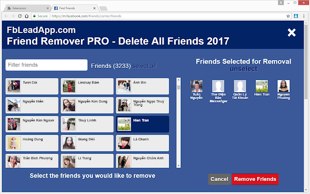 Friends Removal Unfriend All At Once 2017 - how to remove friends in roblox fast