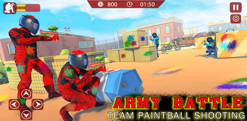 Paintball Battle Royale - Battlegrounds Gun Game