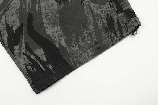 Title 3, Graffiti Camouflage Straight Jeans for Men and ...