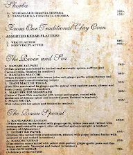 Kaafila menu 1