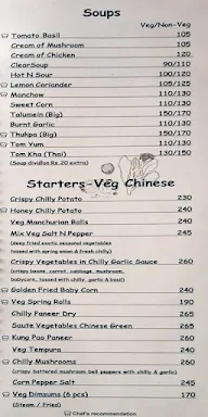 Capital Restaurant menu 7