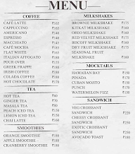 Coffee Therapy menu 3