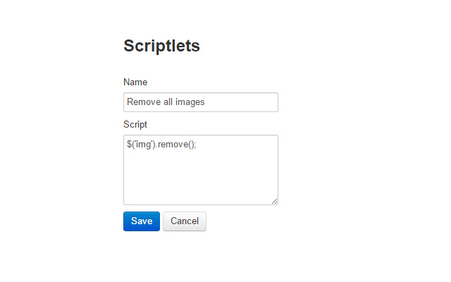 Scriptlets