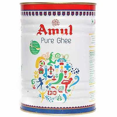 Amul Pure Desi Ghee Tin 5 Ltr