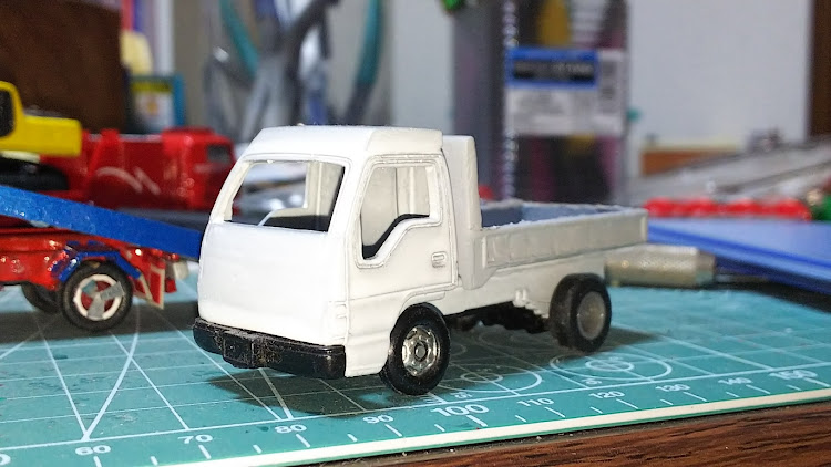 フィットのトミカ・ミニカー・tomica・ミニカー改造・デコトラに関するカスタム事例の投稿画像3枚目