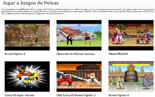 Juegos de Peleas | AppBack.pw