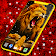 Gold King Lion Safari 🦁 Live Wallpaper HD Themes icon