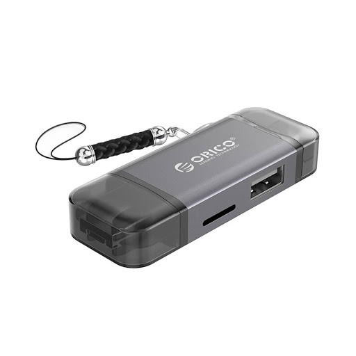 Bộ chia/ Hub 3 cổng USB 2.0 Orico 2CR61-GY (Xám)