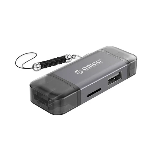 Hub 3 cổng USB 2.0 Orico 2CR61-GY