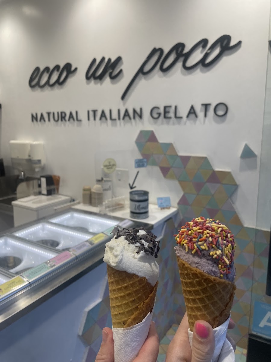 Gluten-Free at ecco un poco | Natural Italian Gelato