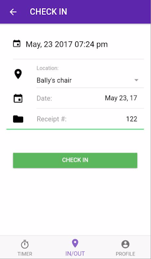 Screenshot PMI Timer