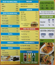 Choice Of Pizza menu 4