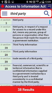 Access to Information Act - náhled