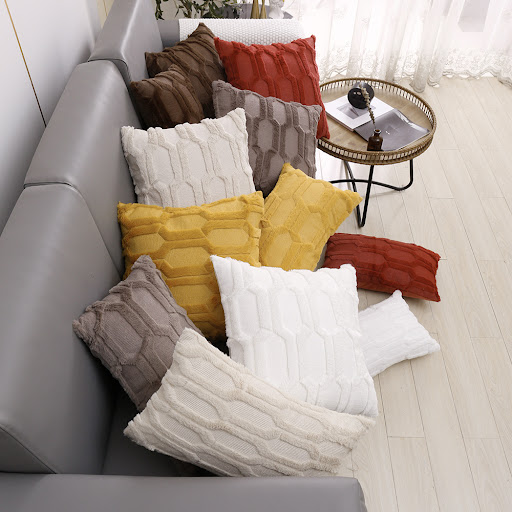 Title 6, Classic Cover Plush Embroidered Lumbar Pillow S...
