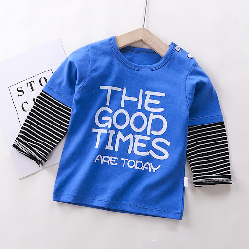 Title 5, Childrens cartoon T-shirt, soft and comfy, gre...