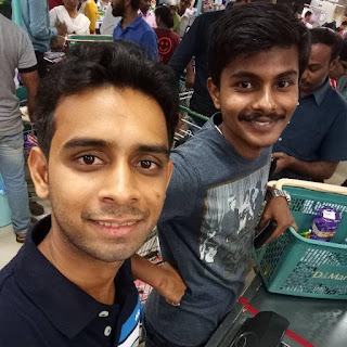 Vaibhav Bangale at DMart, Pimpri Chinchwad,  photos