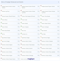 Yaadgar Restaurant and Sweets menu 1