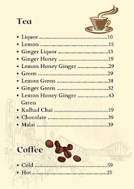 Cafe Boithok Khana menu 1